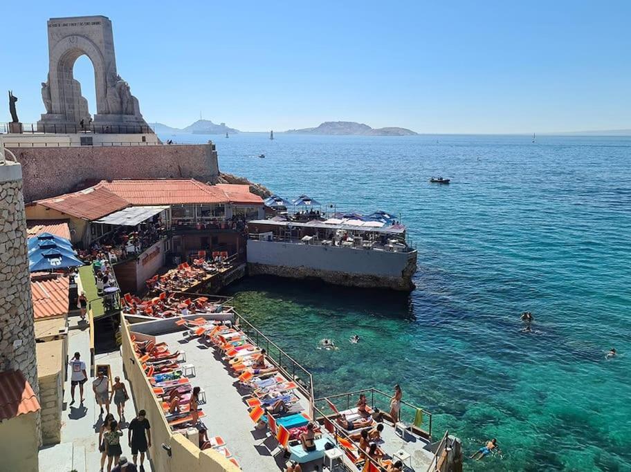 Апартаменты Grand Large Sur La Corniche Marseille Par Conciergerie By Sam Экстерьер фото